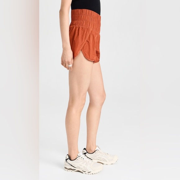 NWOT - Free People Movement The Way Home Shorts in Red Earth - Various Sizes - Picture 4 of 5